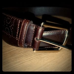 Neiman Marcus Mens Brown Belt Size: 34/85